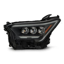 AlphaRex 24-25 Toyota Tacoma / 25-up 4Runner NOVA-Series LED Projector Headlights Black