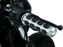 Kuryakyn ISO Grips Without Throttle Boss Throttle-By-Wire Chrome