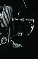 Kuryakyn Trident Dually Without Adapters Black