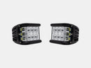 Low Profile Ditch Light Brackets Kit For 2016-2023 Toyota Tacoma