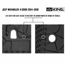 King 4WD Premium Four-Season Cargo Liner - Jeep Wrangler Unlimited JK 4 Door 2012-2018