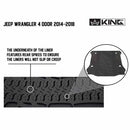 King 4WD Premium Four-Season Cargo Liner - Jeep Wrangler Unlimited JK 4 Door 2012-2018
