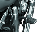 Kuryakyn Trident Dually With Male Mount Adapters Chrome