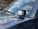 Low Profile Ditch Light Brackets Kit For 2016-2023 Toyota Tacoma