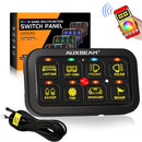 AR-800 RGB Switch Panel with APP, Toggle/ Momentary/ Pulsed Mode Supported(One-Sided Outlet)