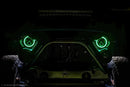 Oracle 7in High Powered LED Headlights - Black Bezel - Dynamic - Dynamic