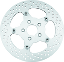 Bikers Choice 00-17 Big Twin 11.5 Inch Polished Front Stainless Mirror Fltg Rotor Repl H-D 44156-00