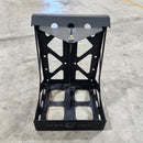 DUAL FUEL/WATER CAN MOUNT - FITS SWING OUT BUMPERS Chassis Unlimited Inc. 