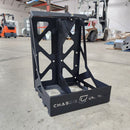 DUAL FUEL/WATER CAN MOUNT - FITS SWING OUT BUMPERS Chassis Unlimited Inc. 