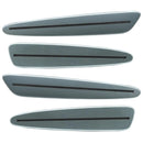 2005-2013 Chevrolet C6 Corvette Concept SMD Sidemarkers with silver paint and tinted lenses.