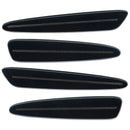 2005-2013 Chevrolet C6 Corvette Concept SMD Sidemarkers with dark gray paint and tinted lenses.