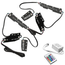 2016-2018 Chevrolet Camaro ColorSHIFT RGB+W Headlight DRL Upgrade Kit with Simple Controller.