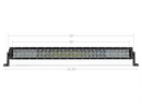 32" Lower Bumper Hidden LED Light Bar Brackets Kit For 2014-2022 Chevy Colorado