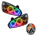2004-2007 Chevrolet Malibu Pre-Assembled Halo Headlights with RF Controller.