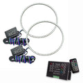 2003-2010 Hummer H2 Surface Mount LED Headlight Halo Kit with 2.0 Controller.