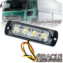 6 LED Dual Color Slim Strobe