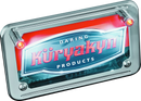 Kuryakyn LED License Plate Light With Red Accent Light Universal Chrome