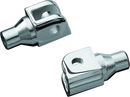 Kuryakyn Tapered Peg Adapter Front Chrome