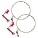 2003-2010 Hummer H2 Surface Mount LED Headlight Halo Kit