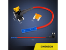 12V Add A Fuse Kit W/5Amp Lo Profile Mini Blade Fuse