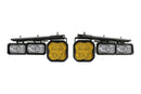 Diode Dynamics Stage Series Fog Pocket Kit for 2021+ Ford Bronco, Yellow Max