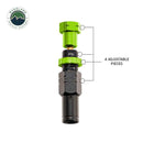 Up Down Air 4 Piece Adjustable Tire Deflator Kit & Storage Bag - (PSI 10-30 lbs.)