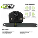 Up Down Air 4 Tire Inflation System - Jeep Wrangler JL & JLU Engine Bay Passenger Side