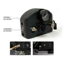 Up Down Air 4 Tire Inflation System - Jeep Wrangler JK & JKU Engine Bay Mount Driver Side Rear