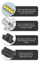 ORACLE Lighting 2012-2019 Toyota Tacoma H11 - 4,000+ Lumen Conversion Kit (Fog Light)
