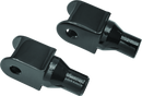 Kuryakyn Tapered Peg Adapter Honda Gloss Black
