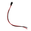 black and red cables