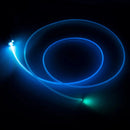 Cyan Fiber Optic Cable