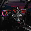 2018-2023 Jeep Wrangler JL/Gladiator JT Dynamic ColorSHIFT LED Interior Dash Board Kit