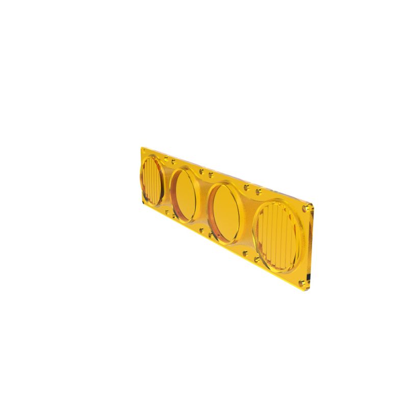 KC HiLiTES Flex Era LED Light Bar - Performance Yellow Combo Beam Lens for Light Bars