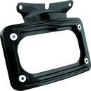 Kuryakyn Curved License Plate Mount Black