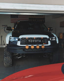 V-ULTRA Series | 5 Inch 172W LED Side Shooter Amber Pod Lights with Amber DRL