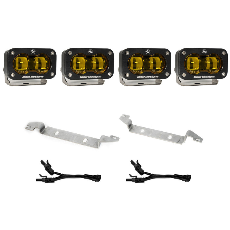 Baja Designs S2 SAE OEM Fog Light Replacement Kit - 2025-On Toyota 4Runner NOTE: Non-TRD Pro