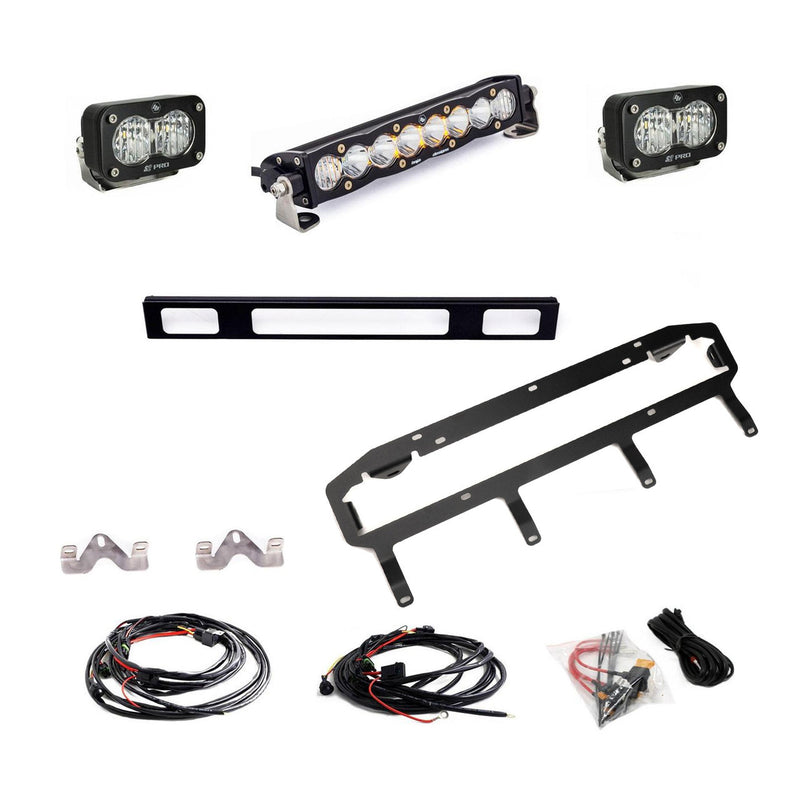Baja Designs S8 10-inch/S2 Pro Grille Light Replacement Kit - 2025-On Toyota 4Runner; Note: TRD Pro