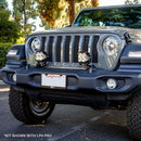 Baja Designs Jeep JL/JT LP6 Pro Bumper Light Kit - Jeep 2020-2025 Gladiator; 2018-2025 Wrangler JL; NOTE: w/ OE Plastic Bumper