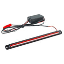 Linear Universal LED 3rd Brake Light (CHMSL) Module - Red with wiring harness, ultra-bright for maximum visibility.
