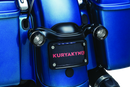 Kuryakyn Deep Dish Bezel For Bullet Turn Signals Smoke Lens Gloss Black