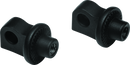 Kuryakyn Splined Peg Adapter Satin Black