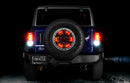 2021-2022 Ford Bronco WT21W Extreme-Performance LED Reverse Light Bulbs for Standard Halogen Tail Lights installed on vehicle.