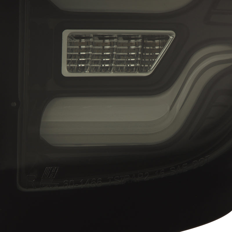 AlphaRex 11-15 Ford Explorer PRO-Series LED Tail Lights Jet Black