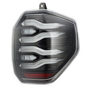 AlphaRex 25-26 Toyota 4Runner LUXX-Series LED Tail Lights Black Clear