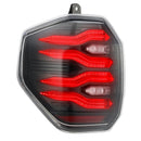 AlphaRex 25-26 Toyota 4Runner LUXX-Series LED Tail Lights Black Clear