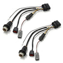 AlphaRex 13-18 Ram Truck Stock Projector Headlights to AlphaRex Projector Headlights Converters