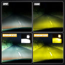 3 Inch 80W 9600LM LED Fog Lights Kit White/Yellow Beam for 2012-2022 Toyota Tacoma/ 2010-2022 Toyota 4Runner / 2014-2022 Toyota Tundra