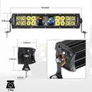 5D-PRO Series 12 Inch/22 Inch/32 Inch/42 Inch/52 Inch Spot LED Light Bar with 5D Projectors