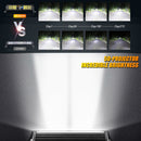 5D-PRO Series 12 Inch/22 Inch/32 Inch/42 Inch/52 Inch Spot LED Light Bar with 5D Projectors